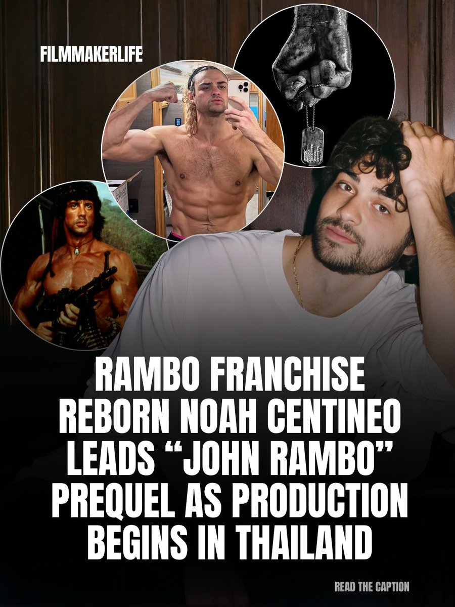 Hollywood is reinventing a legend with a bold new turn 🎬🔥. John Rambo, the official prequel to the iconic franchise, has begun production in Thailand, casting Noah Centineo.
•
For more, visit:
filmmakerlife.com
•
#FilmmakerLife #WorldClassFilmAwards #Rambo #JohnRambo