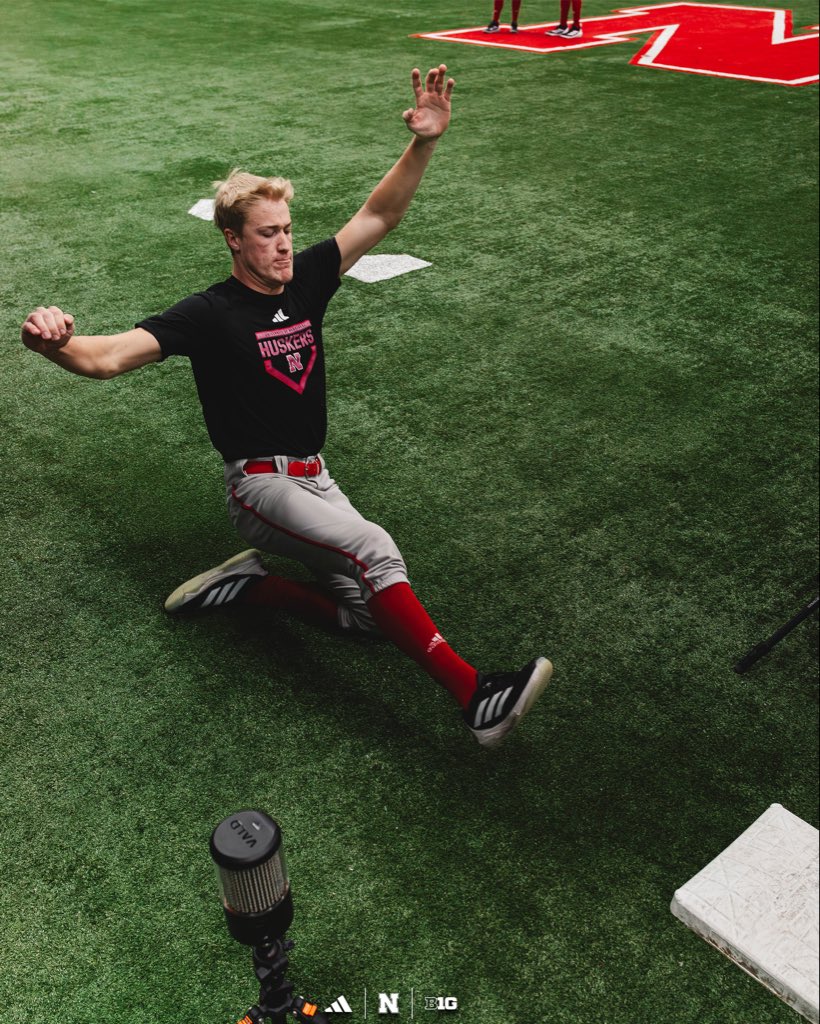HuskerBaseball's tweet image. Sliding into the weekend. 🛝

We’re two weeks out from our season opener in Scottsdale!