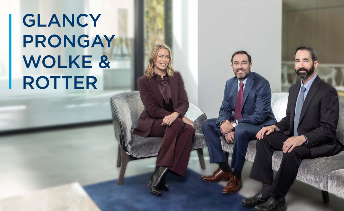 GPM_LLP's tweet photo. We are pleased to announce that our firm has changed its name from Glancy Prongay &amp; Murray LLP to Glancy Prongay Wolke &amp; Rotter LLP, recognizing the longstanding leadership and contributions of partners Kara Wolke and Jonathan Rotter. https://t.co/j8mHljNOeW