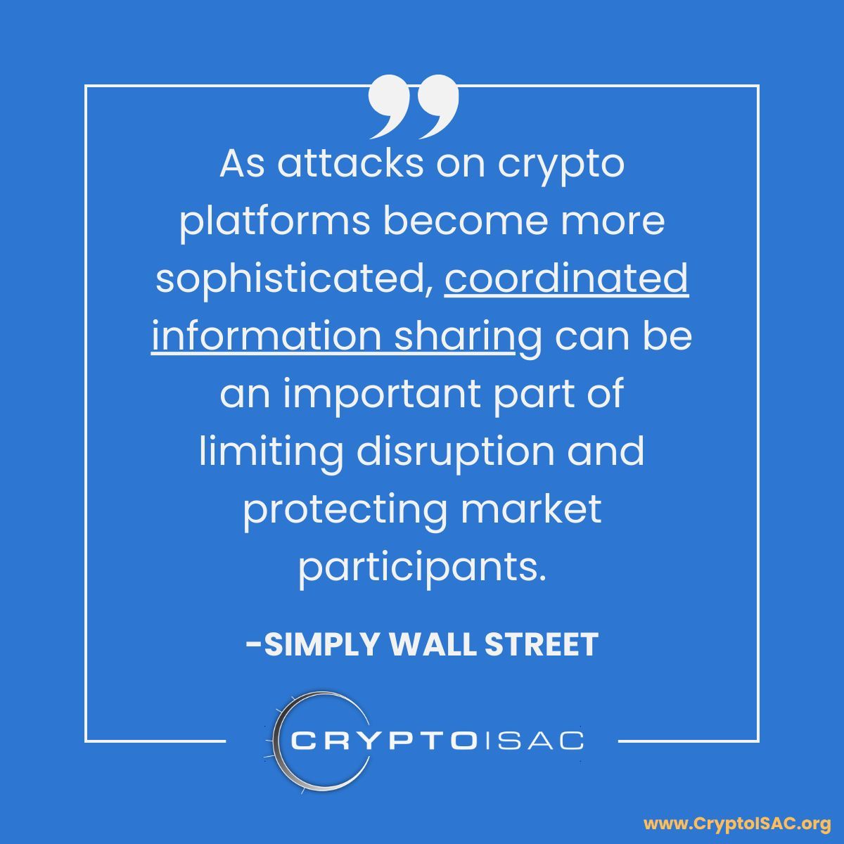 Crypto ISAC tweet media