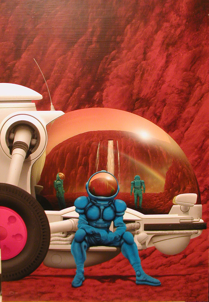 Jim Burns, “Martian Rainbow,” 1990