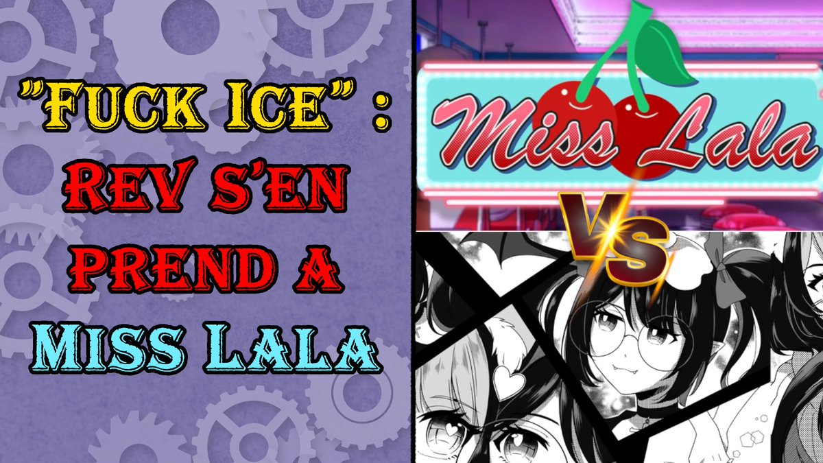 #vtuber #vtuberfr #news
Le vtuber politique Rev s'en prend à la vtubeuse Miss Lala suite à son tweet contre l'agence americaine ICE.
Des vtubers abandonnent leur partenariat avec Advanced qui sponsorise Rev en soutient a Lala et contre l'ICE

youtu.be/HxIzYA5MalY

❤️Bisous❤️