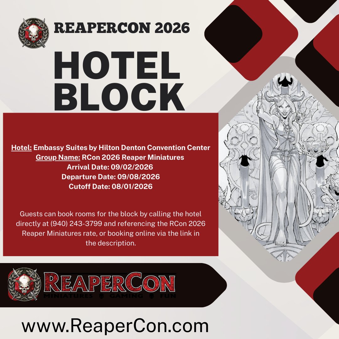 Reaper Miniatures tweet media