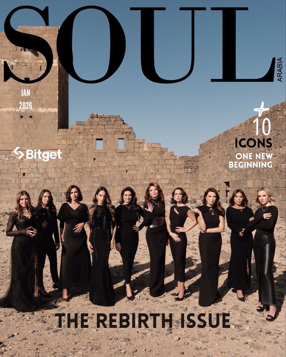 Introducing The Faces of Rebirth a powerful collective of voices, stories, and transformations. 11 covers 10 visionaries. One new era.

The Rebirth Issue: Soul Arabia’s January 2026 cover: soularabia.net/TheRebirthIssu…
#TheRebirthIssue  #TheFacesOfRebirth #10FacesofRebirth