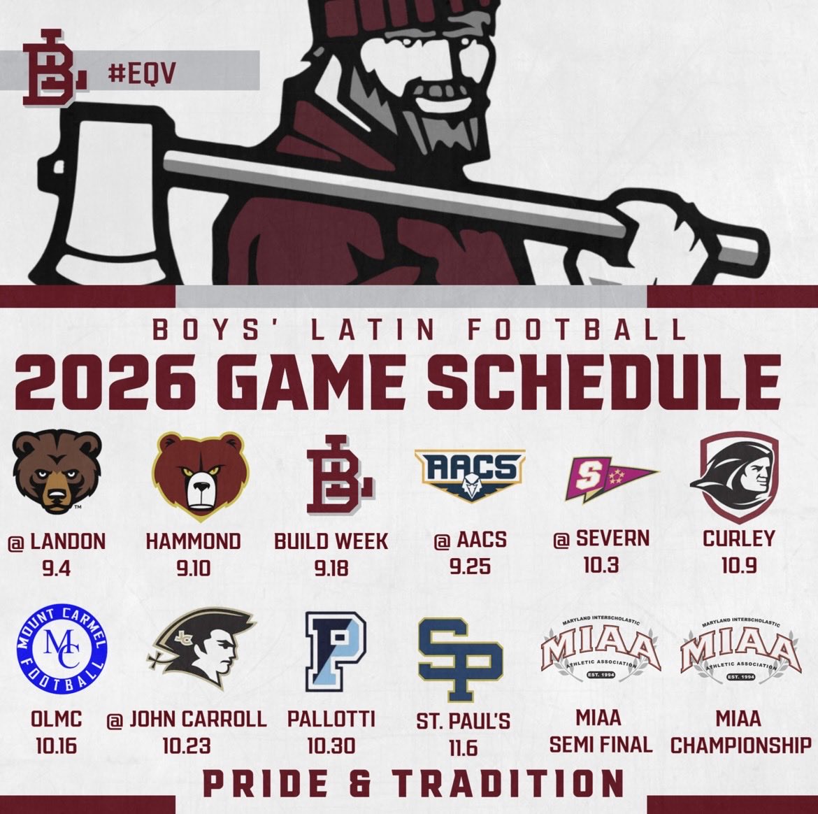 Boys' Latin Football tweet media