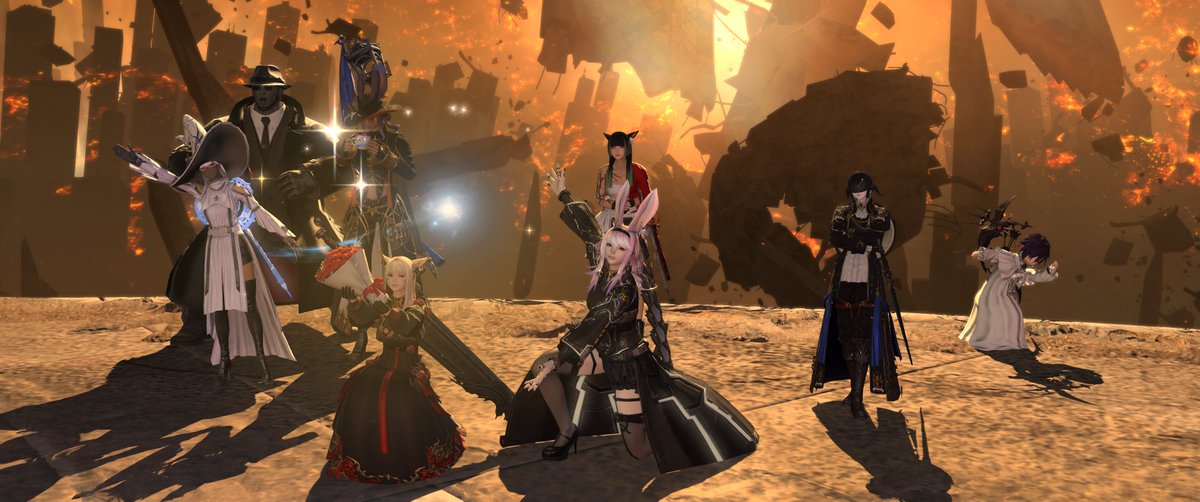 NeRest_ff14's tweet photo. クリアしました。
ありがとうありがとう(*'ω'*)
＃FF14 https://t.co/9yz9xpYiBw