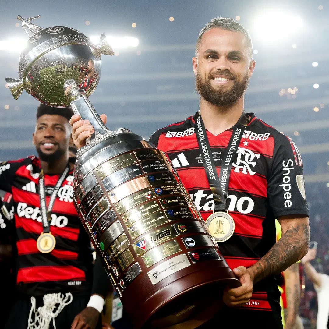 Obrigado, Michael! 

O Flamengo agradece ao atleta pelo profissionalismo, dedicação e pelos serviços prestados durante o período em que defendeu o clube, além de desejar sucesso na sequência de sua carreira.