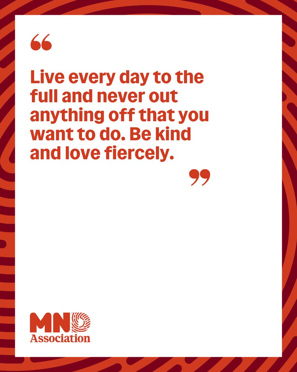 MND Association tweet media