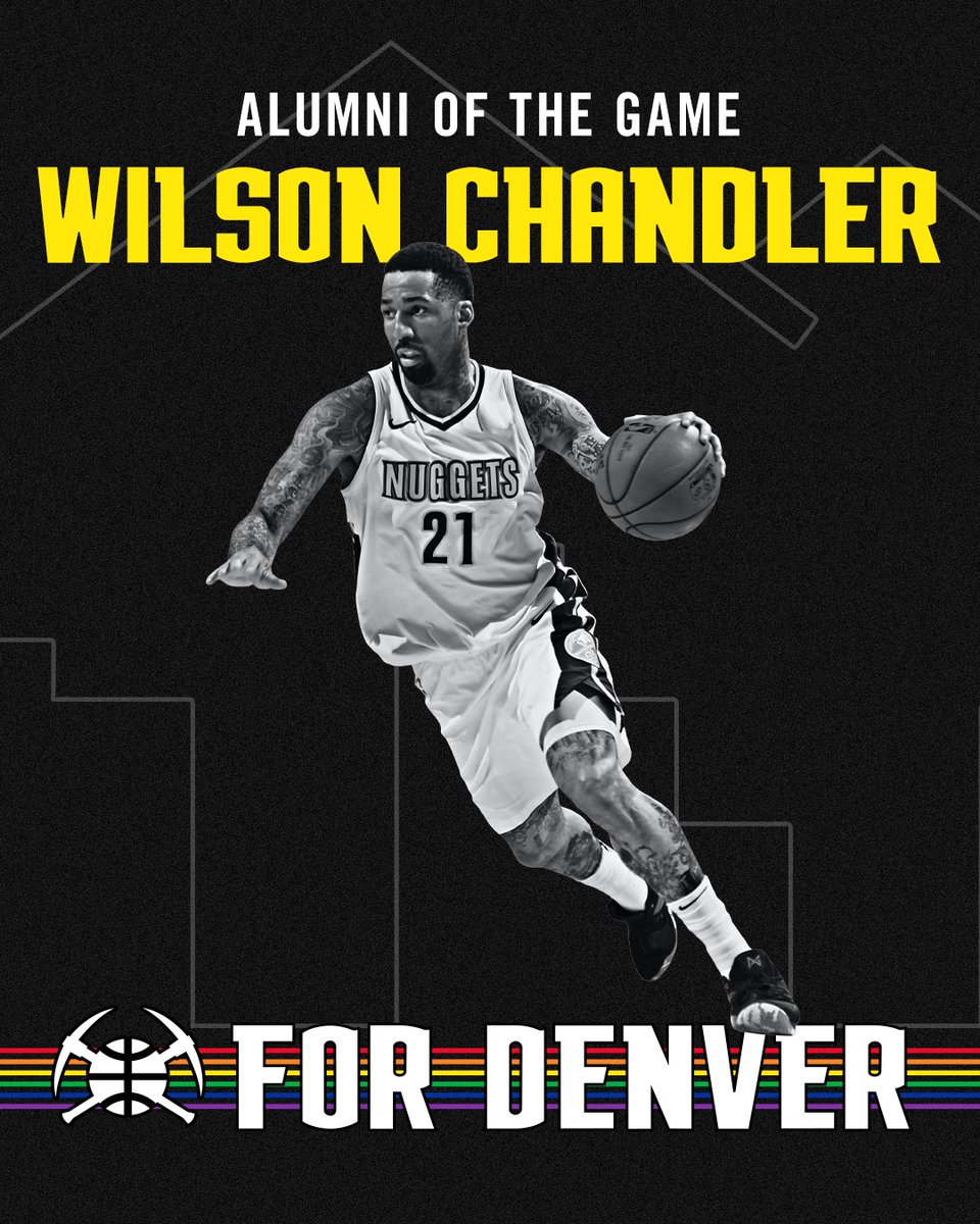 Wilson Chandler will be in the building tonight ⚒️