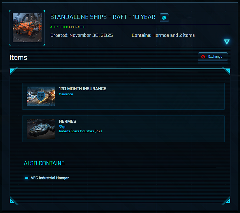 MadSoul87's tweet image. A decision was made... I'll pick the RAFT up in game until I decide to renew my pledge dedication to owning the entire ARGO lineup once again! I also picked up the Limited Time livery as well since I haven't seen much of it 😀 @RobertsSpaceInd #StarCitizen #RSI #ARGO #Hermes