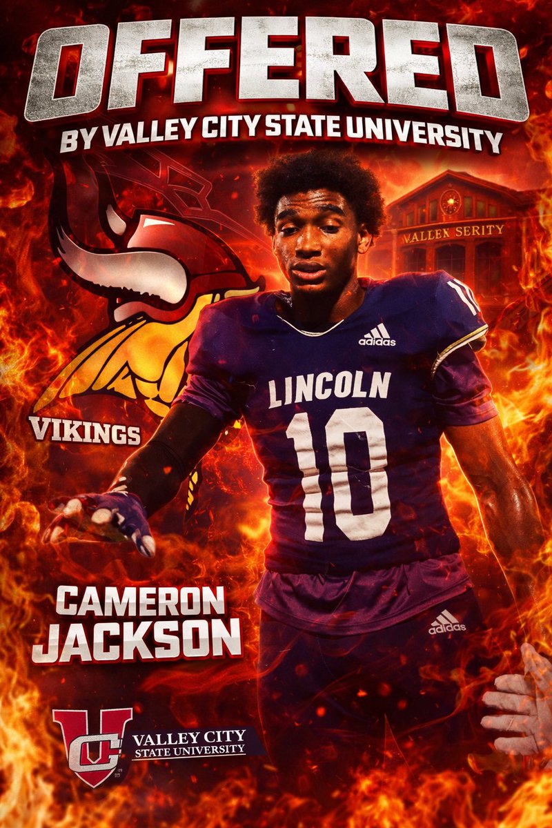 CameronjLHS's tweet photo. Overly blessed &amp; overly grateful to receive an offer from VCU!! @VCSU_Football @GreggHorner https://t.co/rT9iPrpGSh
