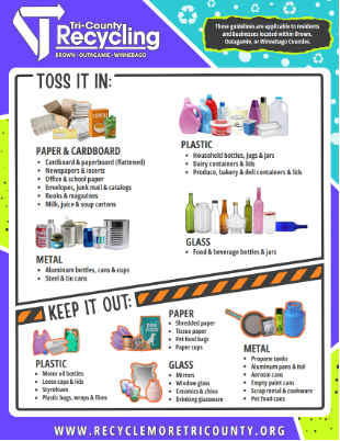 Knowing what belongs in the bin helps keep materials out of the landfill. Always check Waste Wizard when in doubt. 👀♻️

#RecycleRight

recyclemoretricounty.org/waste-wizard/