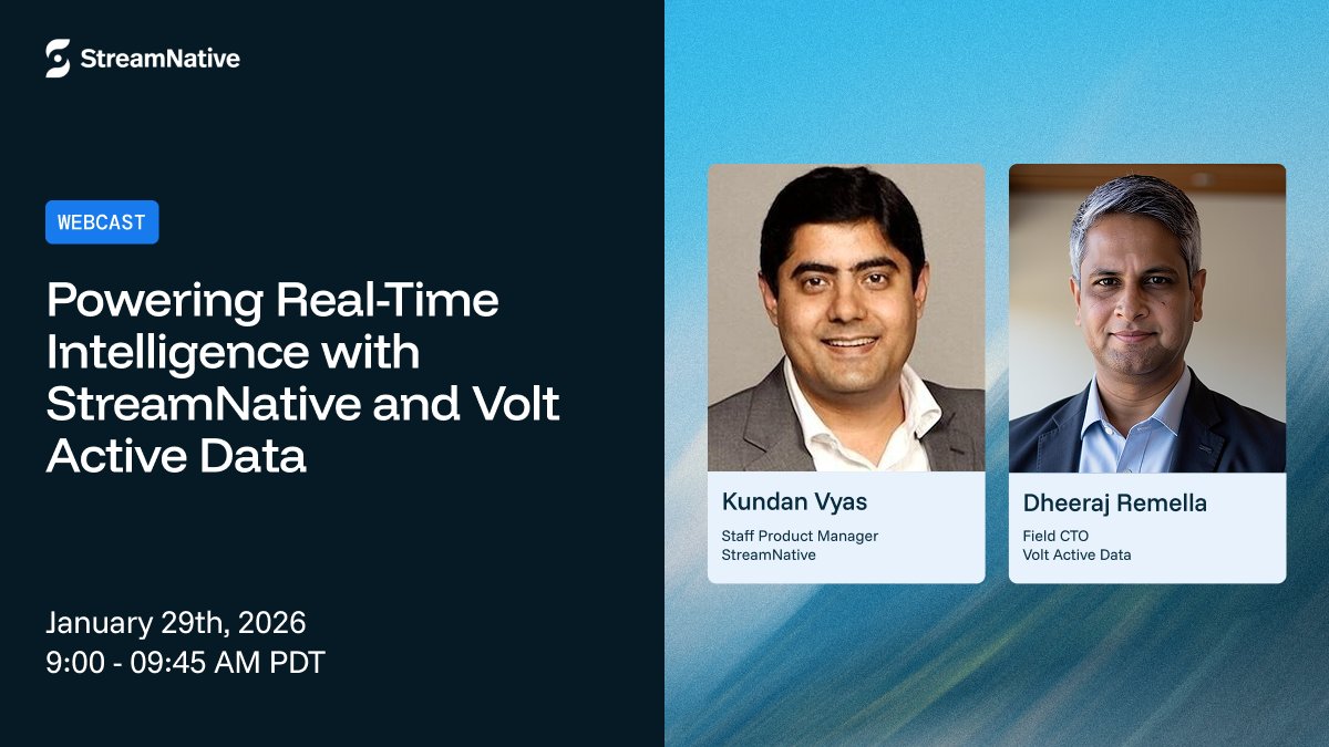 StreamNative tweet media