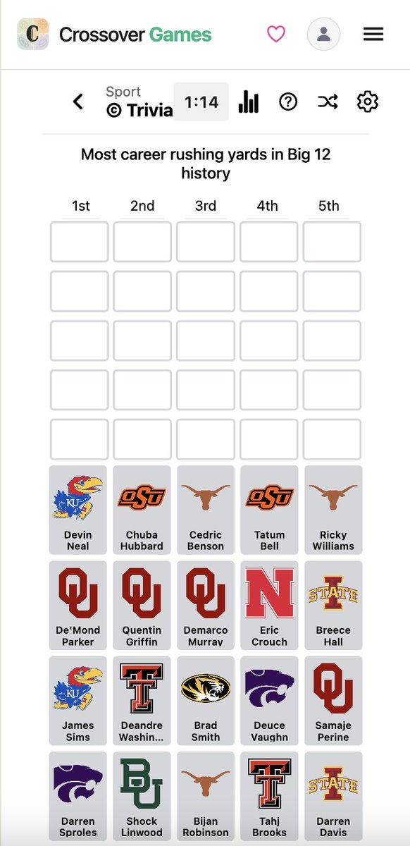 NFL Crossover Grid Iron tweet media