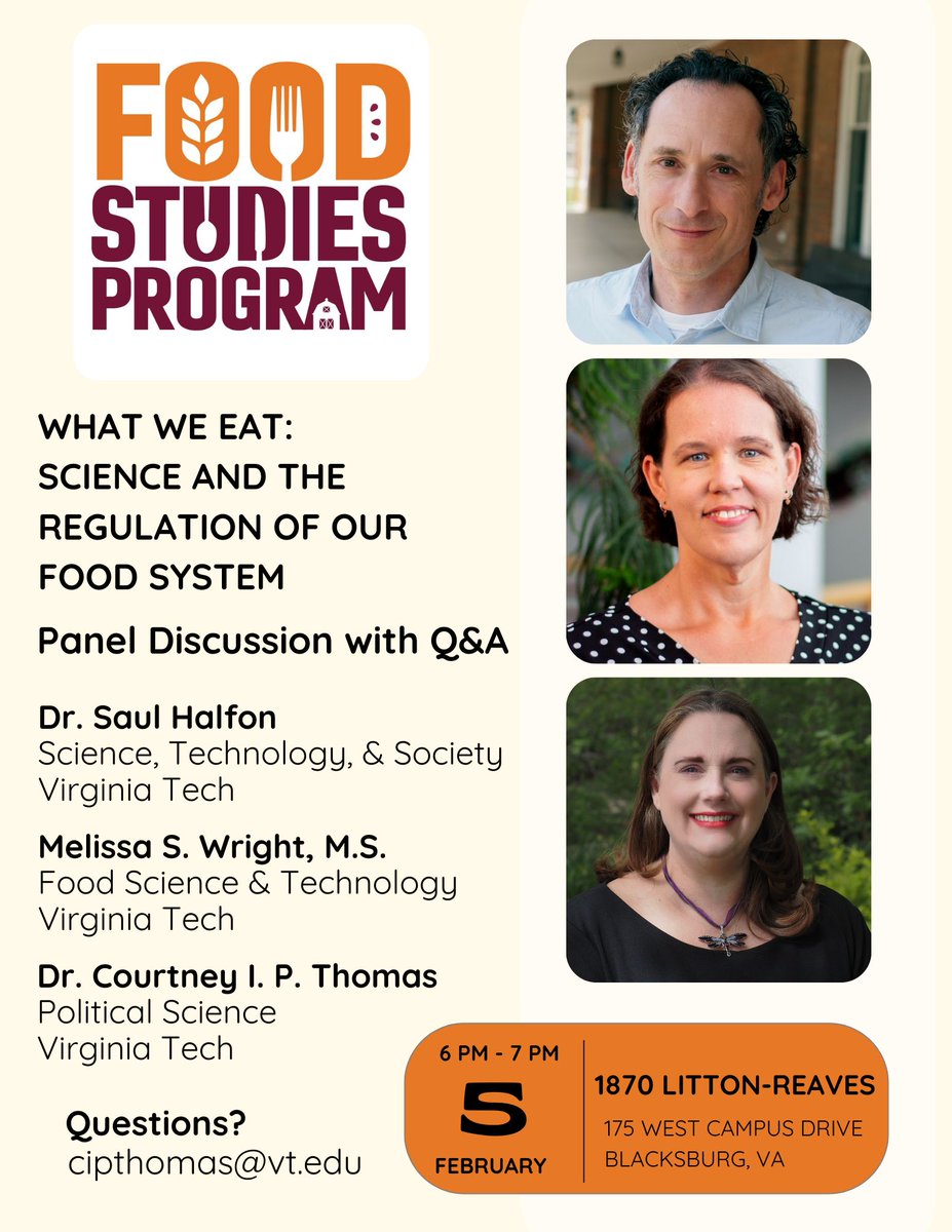 Virginia Tech Food Science & Technology Department tweet media