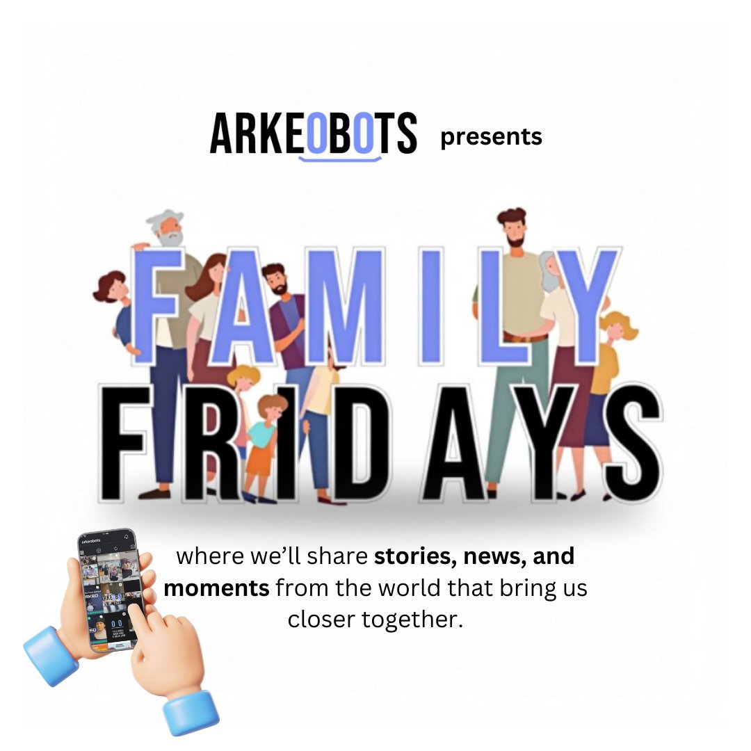 Welcome to Family Fridays, every Friday we will share anecdotes, news and things we care about! Follow for more!