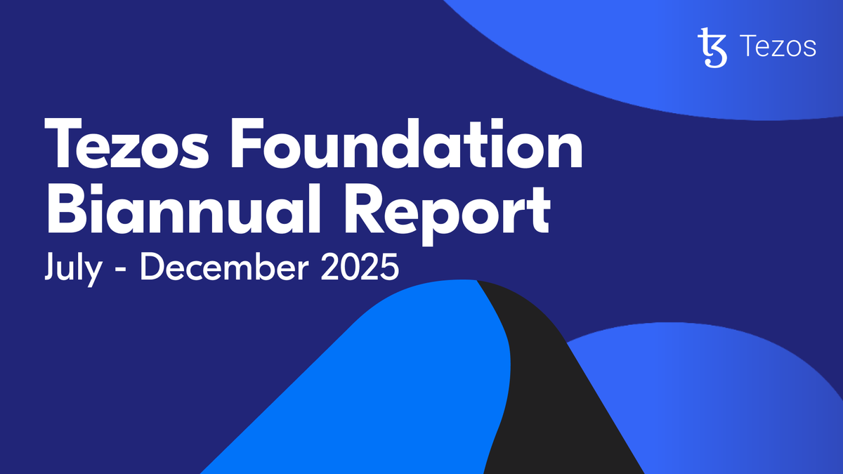 Tezos Foundation tweet media