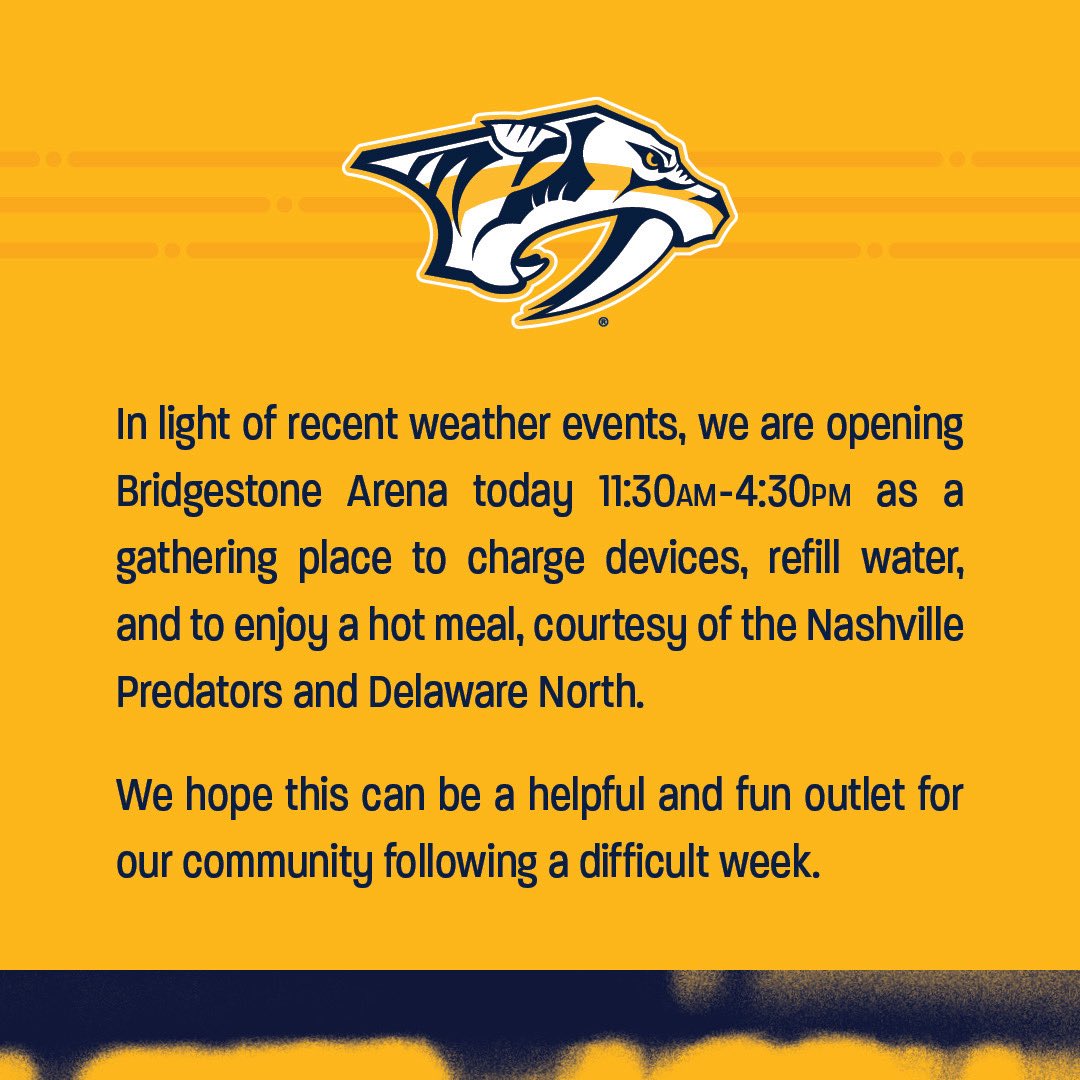 Nashville Predators tweet media