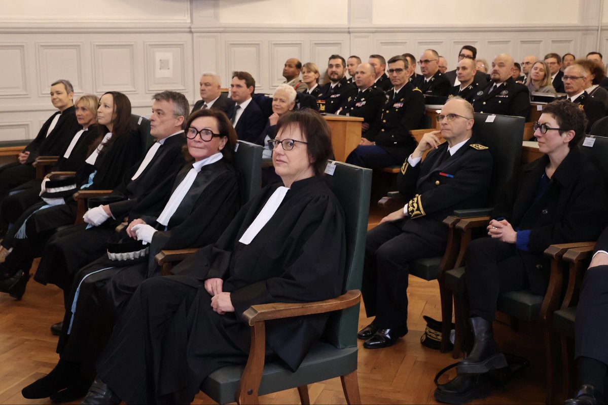 Image de Préfet du Haut-Rhin - Audience solennelle au tribunal judiciaire de Colmar ce 30/01 ⚖️
Préfet du Haut-Rhin était présent p