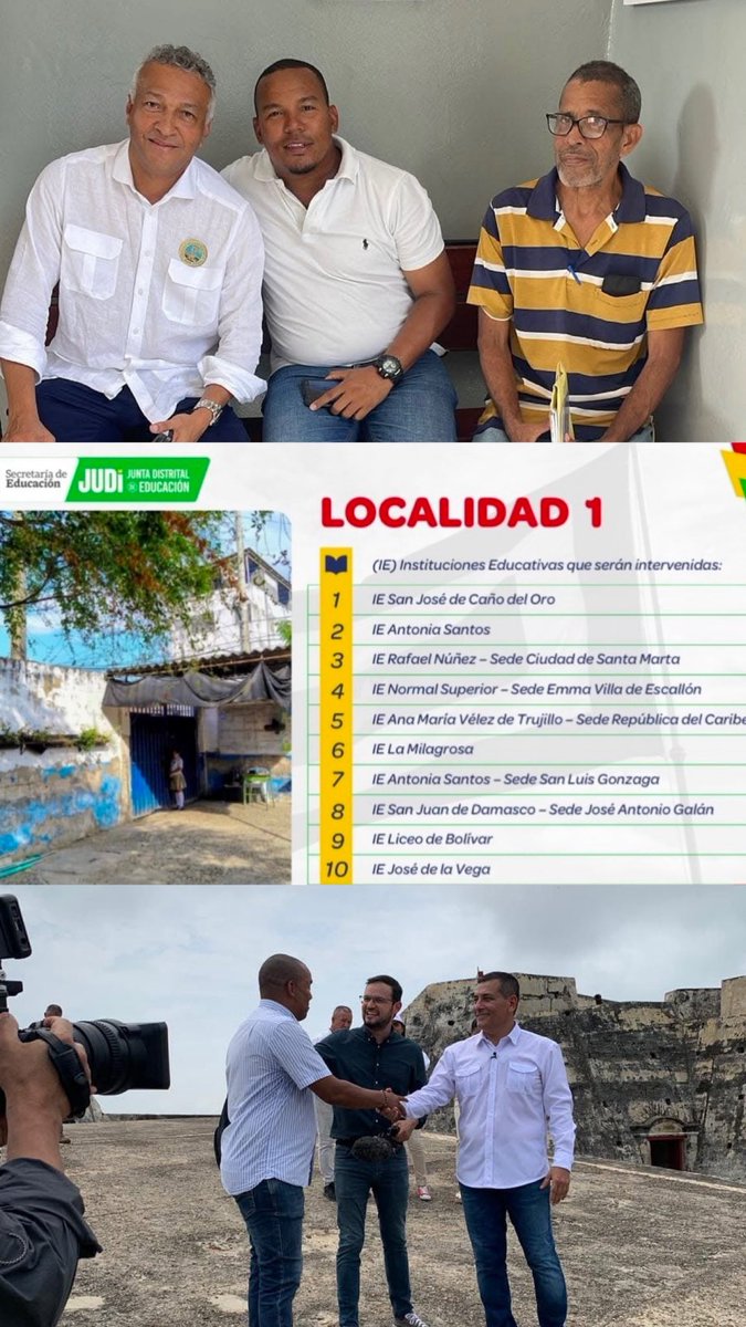 Alcalde <a href="/dumek_turbay/">Dumek Turbay Paz</a> y mi estimado secre <a href="/AlbertoMtinezM/">Alberto Martinez M.</a> Gracias por el amor y compromiso gracias por tener presente nuestros niñ<a href="/s/">『S』</a> San Luis gonzaga en Nariño lo merece nuestro corazón se llena de alegría de Esperanza así mejora la educación el amor por el cole.
Se vale soñar🙏🏻