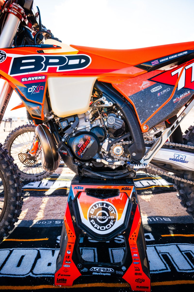 Moto Tassinari is proud to sponsor the Bullet Proof Designs Hard Enduro Team for 2026. The partnership will see the Bullet Proof Designs Hard Enduro Team KTM 300XC-W bikes outfitted with our V4X26AM VFORCE4X reed valve system. 

📸: calafiaconcepts