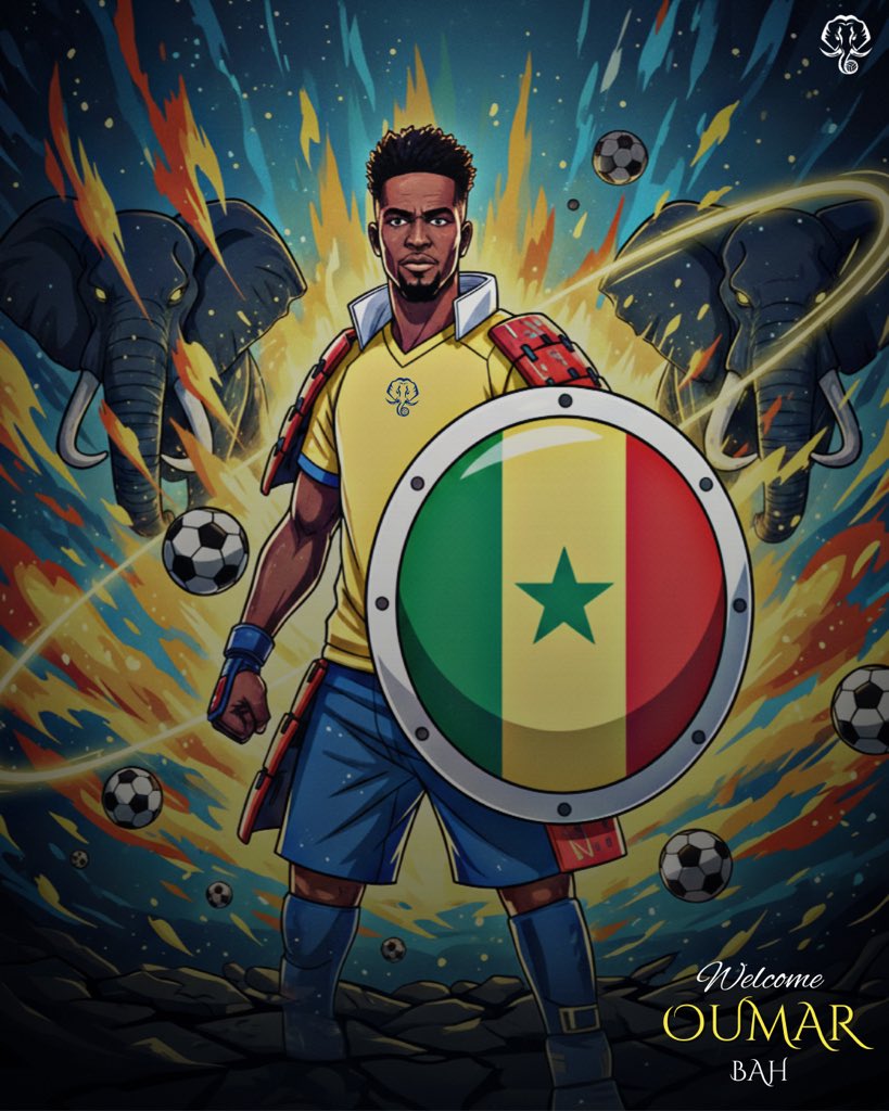 KeralaBlasters's tweet photo. Welcome to #TheBlasters’ backline, Oumar! 🛡️🇸🇳

#KeralaBlasters #KBFC #YennumYellow #WelcomeOumar https://t.co/rw0wXvJgDN