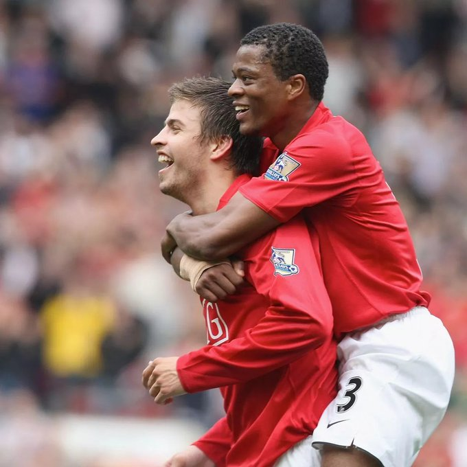 🗣 Patrice Evra: “One time, Gerard Piqué burned my shoes, and it wasn't funny because I had pictures of my children on them. So I took his shoes, went to the toilet, and I shit inside them.”