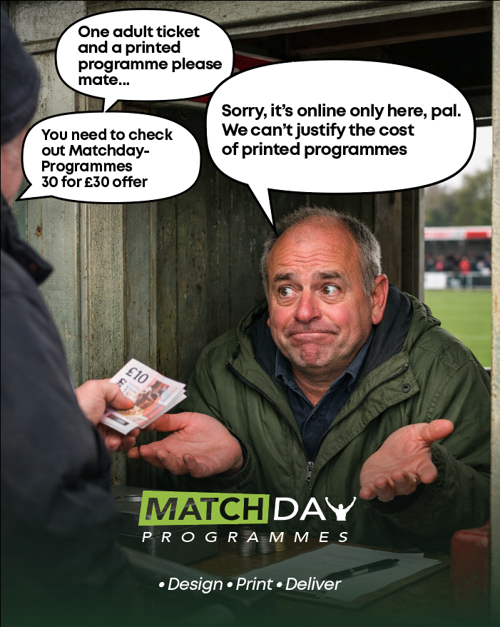 Matchday Programmes - Design & Print Service tweet media