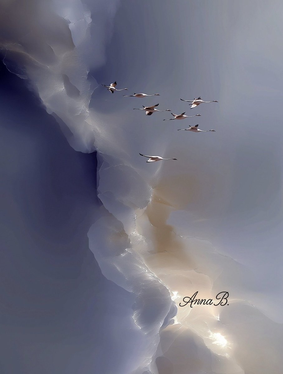 Aurora41155547's tweet image. Overture of the Faraway
#Art #Nature #Flamingo