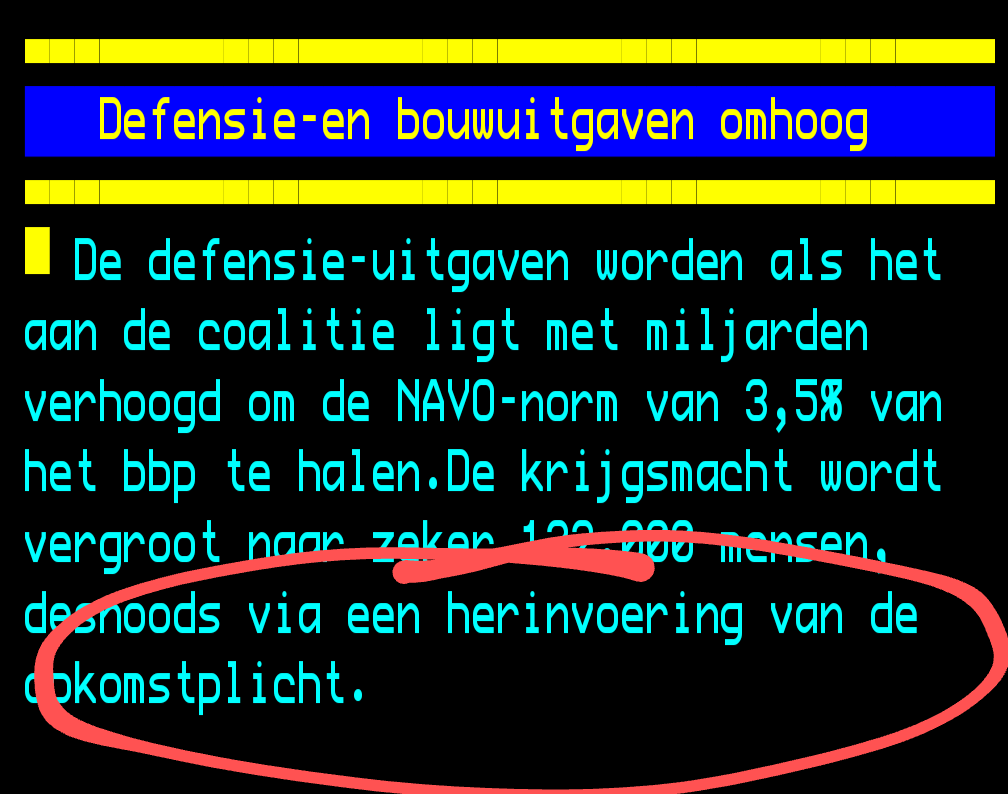 JoostJansen6's tweet photo. Opvallend weinig aandacht voor dit zinnetje. Zal ze maandag op school wel even het heuglijk nieuws vertellen. Lekker motiverend zo vlak voor de doorstroomtoets. https://t.co/jxvlkgRAXF
