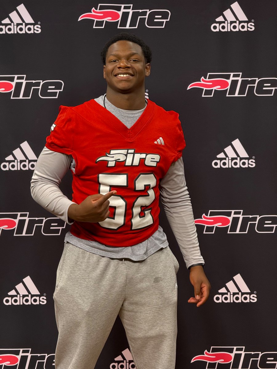 Titans from The ROC on visit with Southeastern University Fire. Two of our captains from the 2025 season #52 Captain Jalon Andrews a Trench Dog and #4 Captain Jaidon Furman aka Furm-dog, In Furman we Trust, Make RBs Great Again. Hey SEU, you won’t go wrong