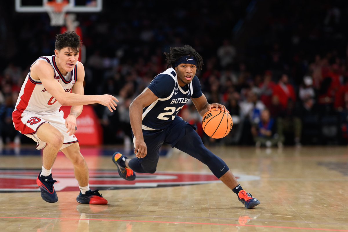 Butler Bulldogs vs St. John’s Red Storm at Madison Square Garden.