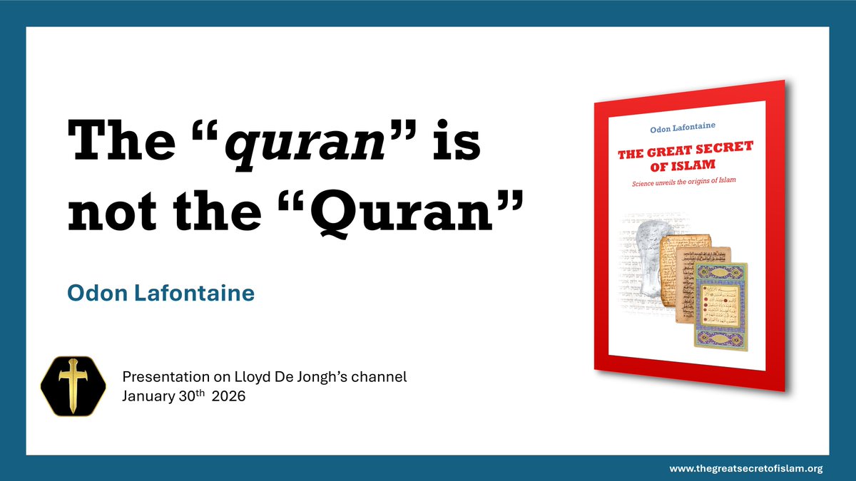 OdonLAFontaine's tweet photo. The "quran" is not the Quran? Wait a minute...
Let's talk about with @LloydDeJongh and @jcormankane 
https://t.co/UVSz8EY0Mt