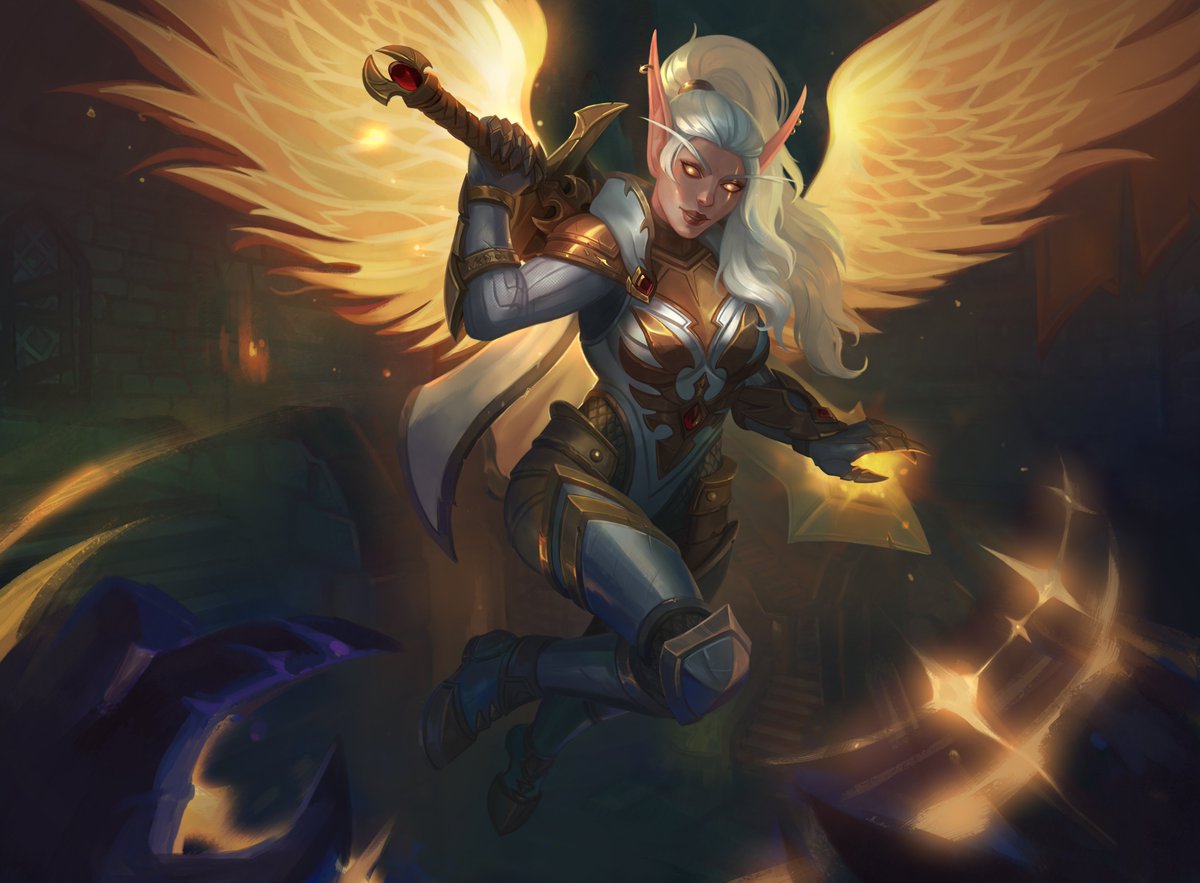 Comission for <a href="/Santi_Darkis/">Darkis</a> 🌟

#worldofwarcraft #warcraft #warcraftart #bloodelf #humanartist