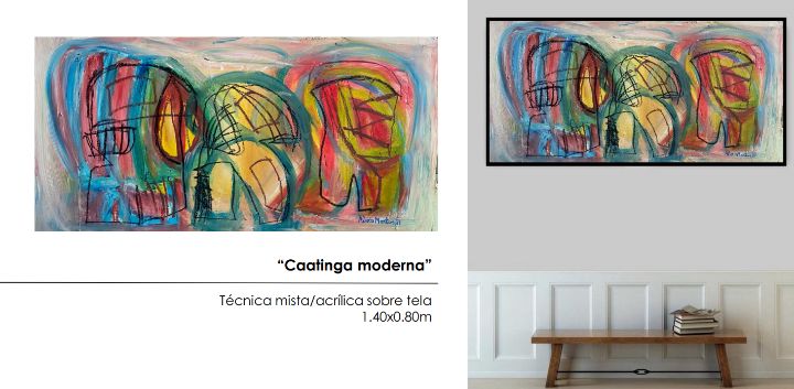 LFM2's tweet photo. Art of the Day! "modern caatinga". Buy at: https://t.co/F1zwhi9T43 https://t.co/zObp46ox8y