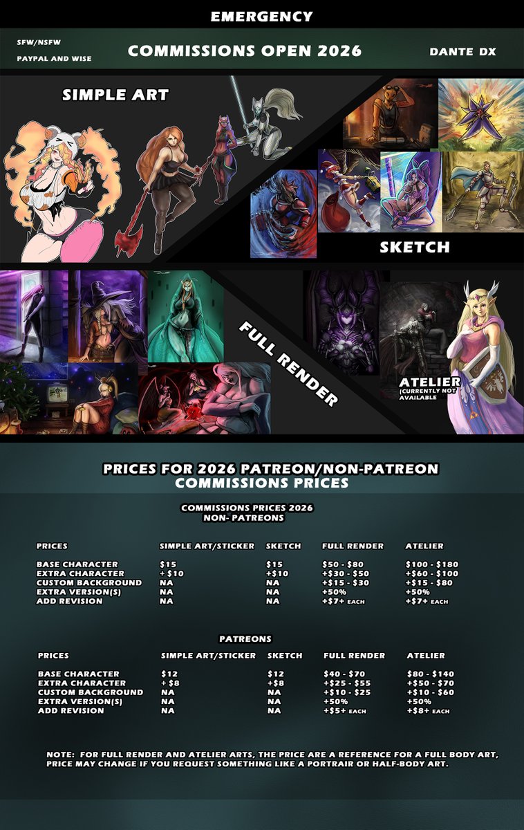 Dante_dx 🖌 | Commissions Open tweet media