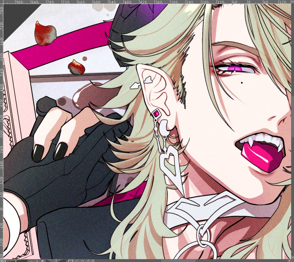 Valentine's Day is coming up soon, so I'm drawing pictures related to it.