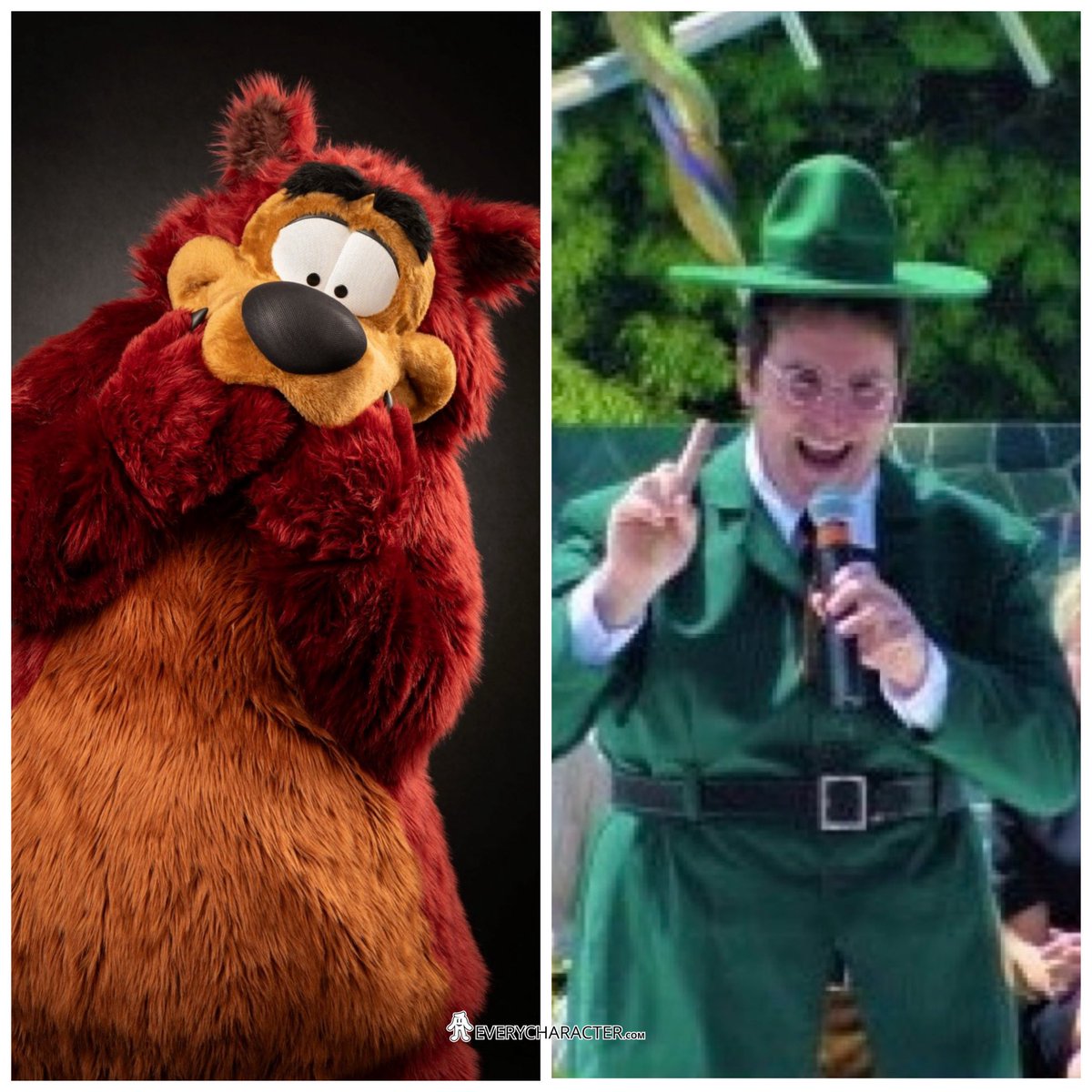 ‼️NEW‼️
Humphrey the Bear coming to Storytellers Cafe joining “Donald’s Tales of Adventure” dinner ‼️

🌲 What would Ranger Woodlore think?! Find out here: EveryCharacter.com/character/rang…