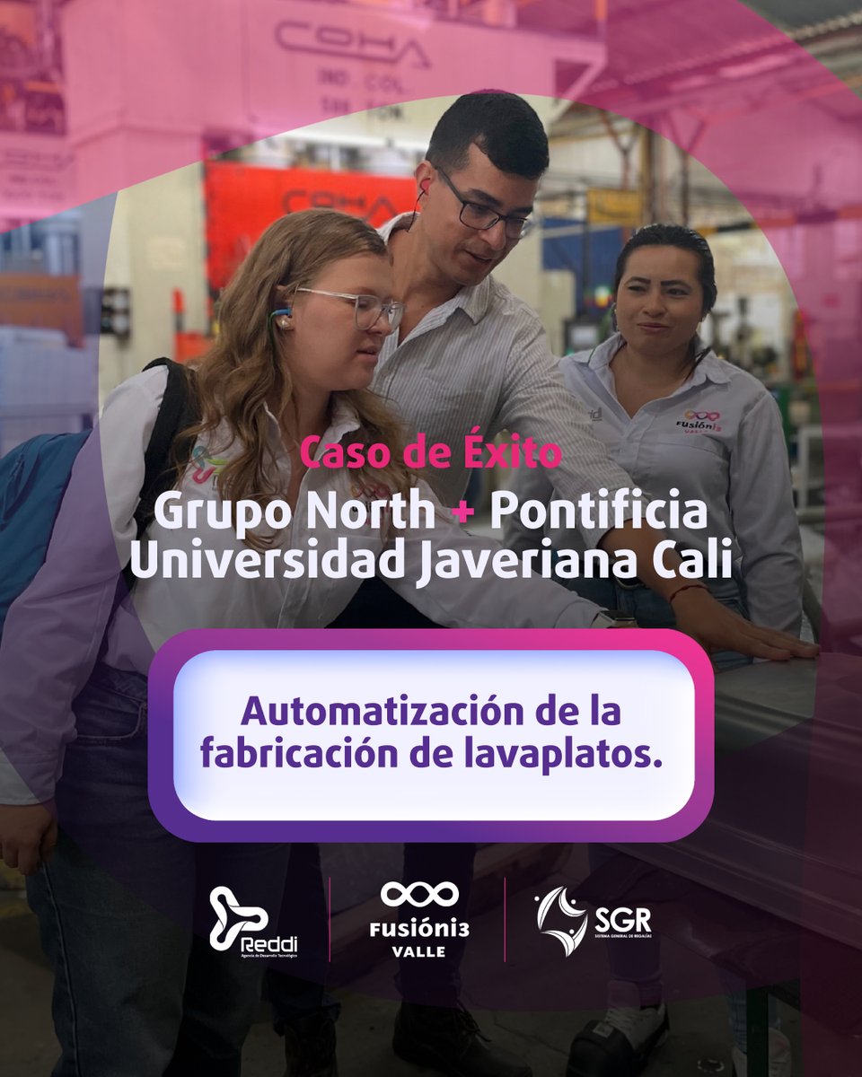 🤖 Cuando la automatización protege a las personas y mejora la industria, la innovación cobra sentido.

Este es el caso de éxito de la alianza entre Grupo North y la Pontificia Universidad Javeriana Cali, donde el conocimiento académico y la experiencia industrial se unieron para