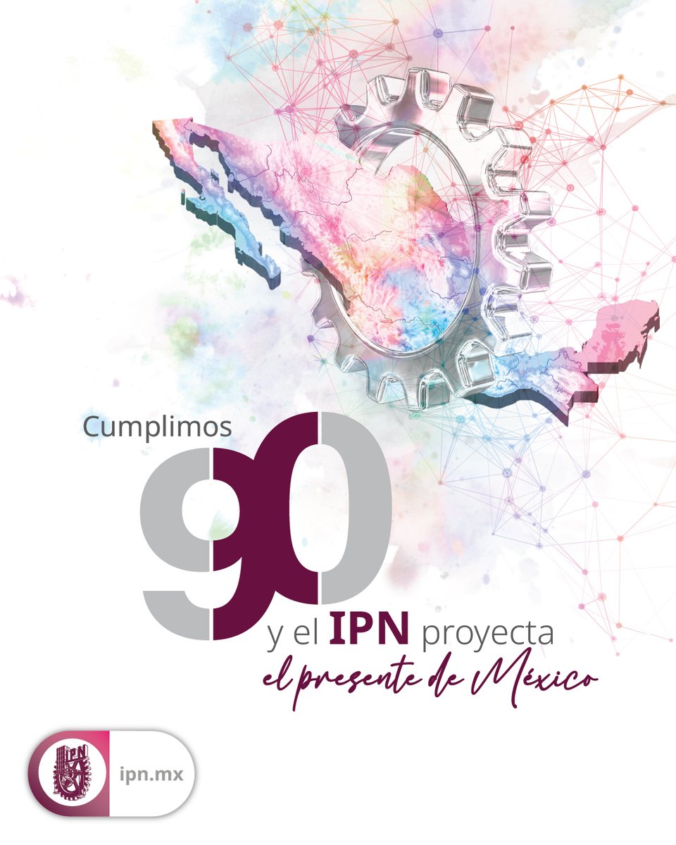 ✨Hoy, el IPN, a 90 años de su creación, es más que aulas y laboratorios. Es el orgullo de generaciones que transforman su talento en soluciones reales; es ciencia con conciencia social, tecnología con sentido humano y educación que abre caminos donde antes no los había.