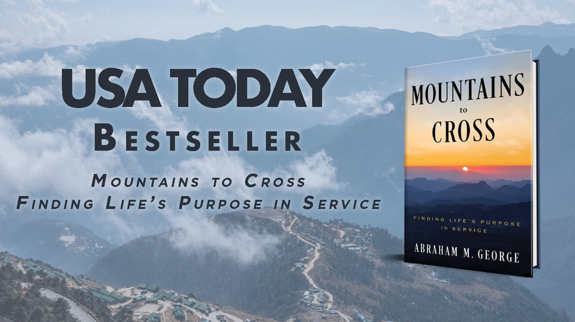 KAWriting's tweet photo. So excited for our client Dr. Abraham George whose powerful memoir "Mountains to Cross" just hit the USA Today-bestseller list. 

Learn about his fascinating journey from successful businessman to philanthropist, dedicated to fighting poverty in India:
https://t.co/BqdvBGWyzM https://t.co/mxnsZNmhMN