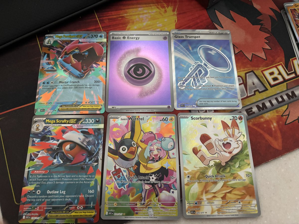 hits from 9 boosters

the wattrel was my biggest chase that ISNT an SIR or MAR so i am very pleased