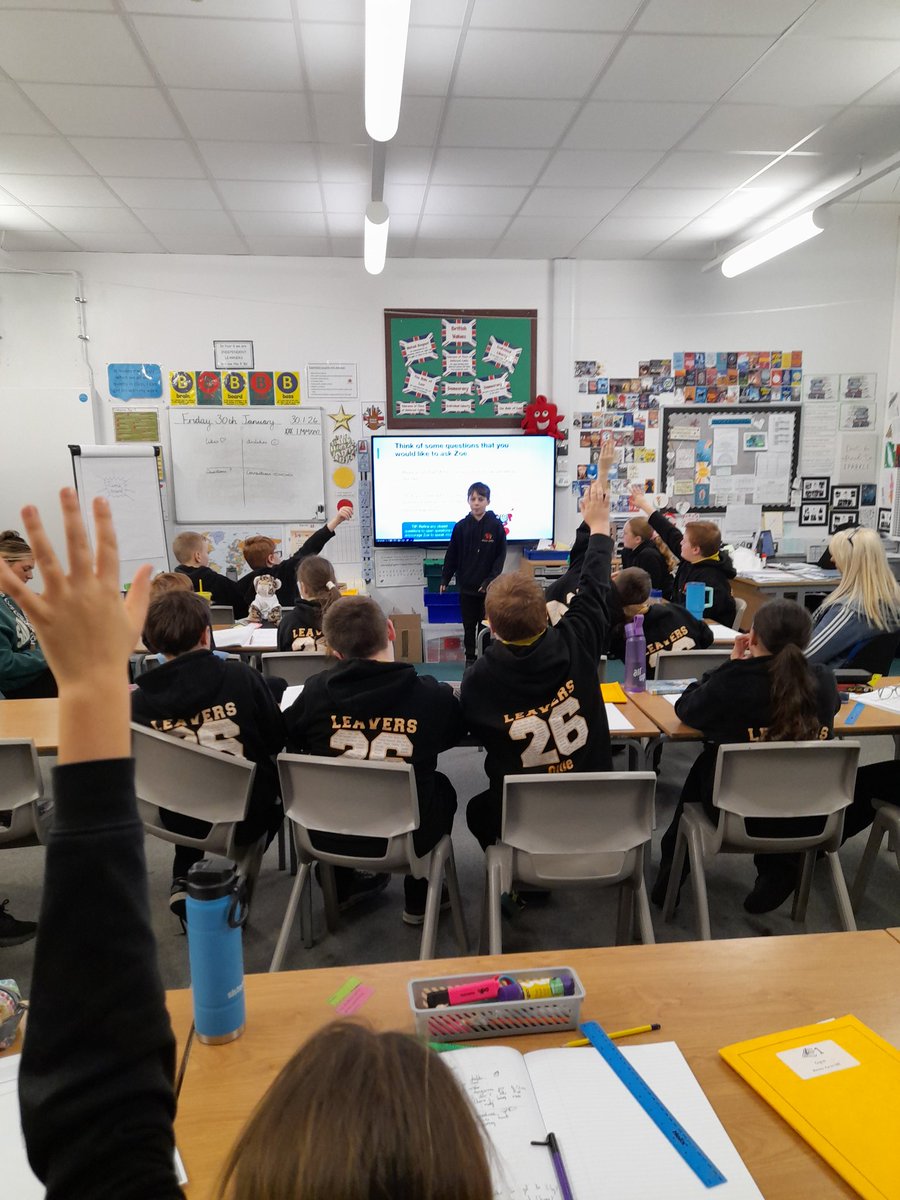 EastfieldPSHull's tweet image. Fun today in 6BE's reading lesson as we explored being the main character of 'Floodland' and answered questions generated by the class. #epsreading #6BE