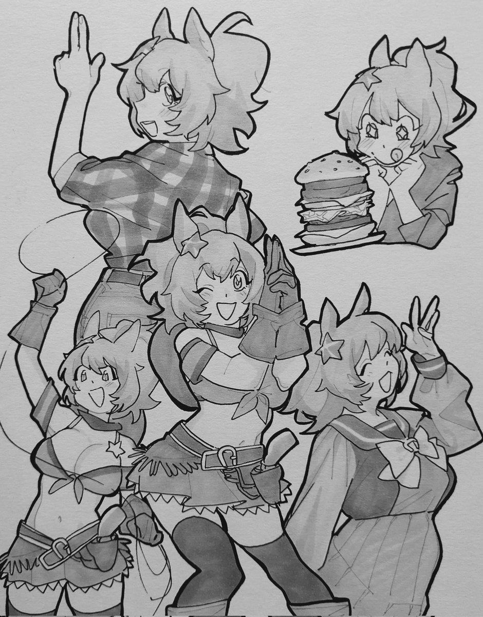 comm. taiki shuttle the burger horse