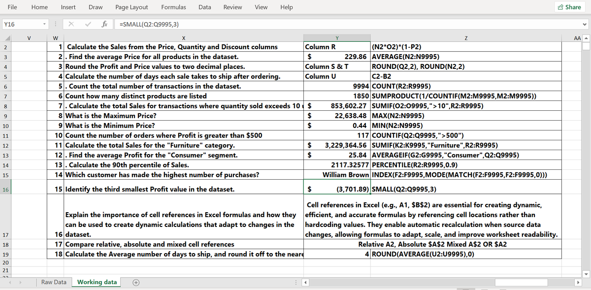 Week 2 submission ✅ This assignment helped me to understand some advanced formula. #DataAnalyst #TDI #Excel <a href="/JudeRaji_/">Jude Raji | BI Analyst</a> <a href="/msexce/">iyiola daniel</a>