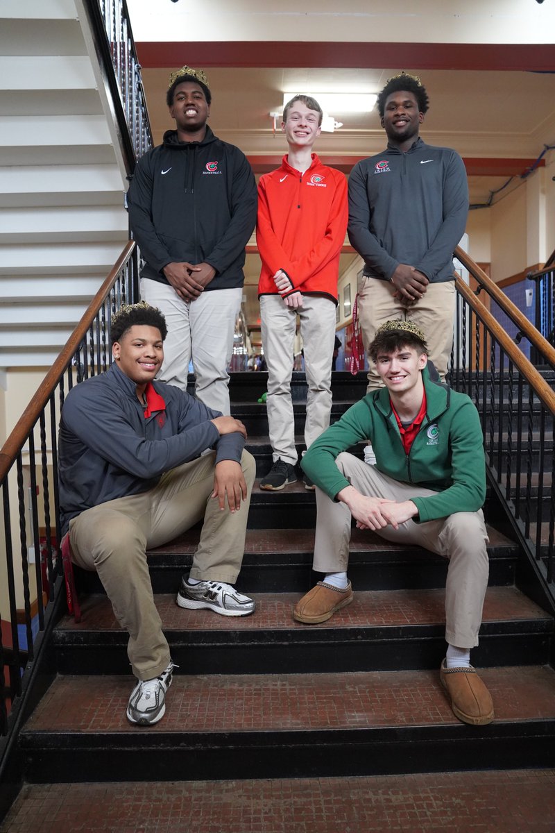 centralcatholic's tweet photo. ☘️👑 SUPERFELLA — TOP 5 ANNOUNCED!!! Congrats to Top 5 SuperFella finalists!!!
Front Row: @z_liggons2026, @DreWardrop
Top Row: @KeHarrison14, John Rudski, @26ckynard2020 
Voting & announcement of winner take place on Feb. 6. Who’s going to take home title??? Stay tuned to find out — GO IRISH!!! #CentralToLife ☘️👑