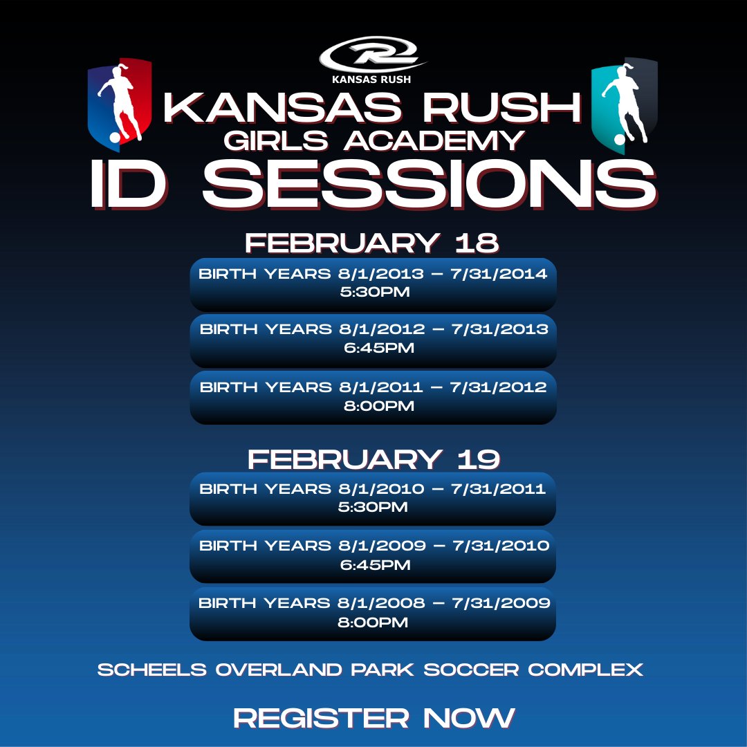 Kansas Rush Soccer Club tweet media