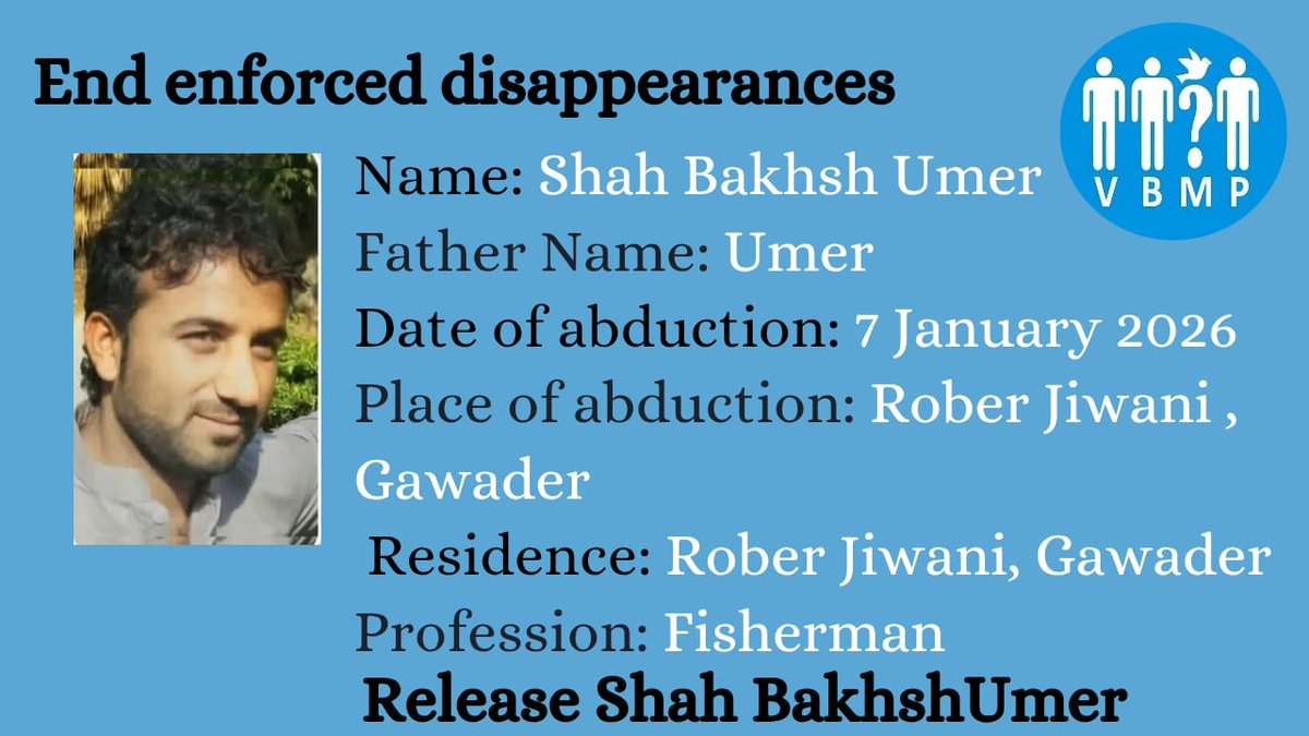 End Enforced Disappearances
#EndEnforcedDisappearances