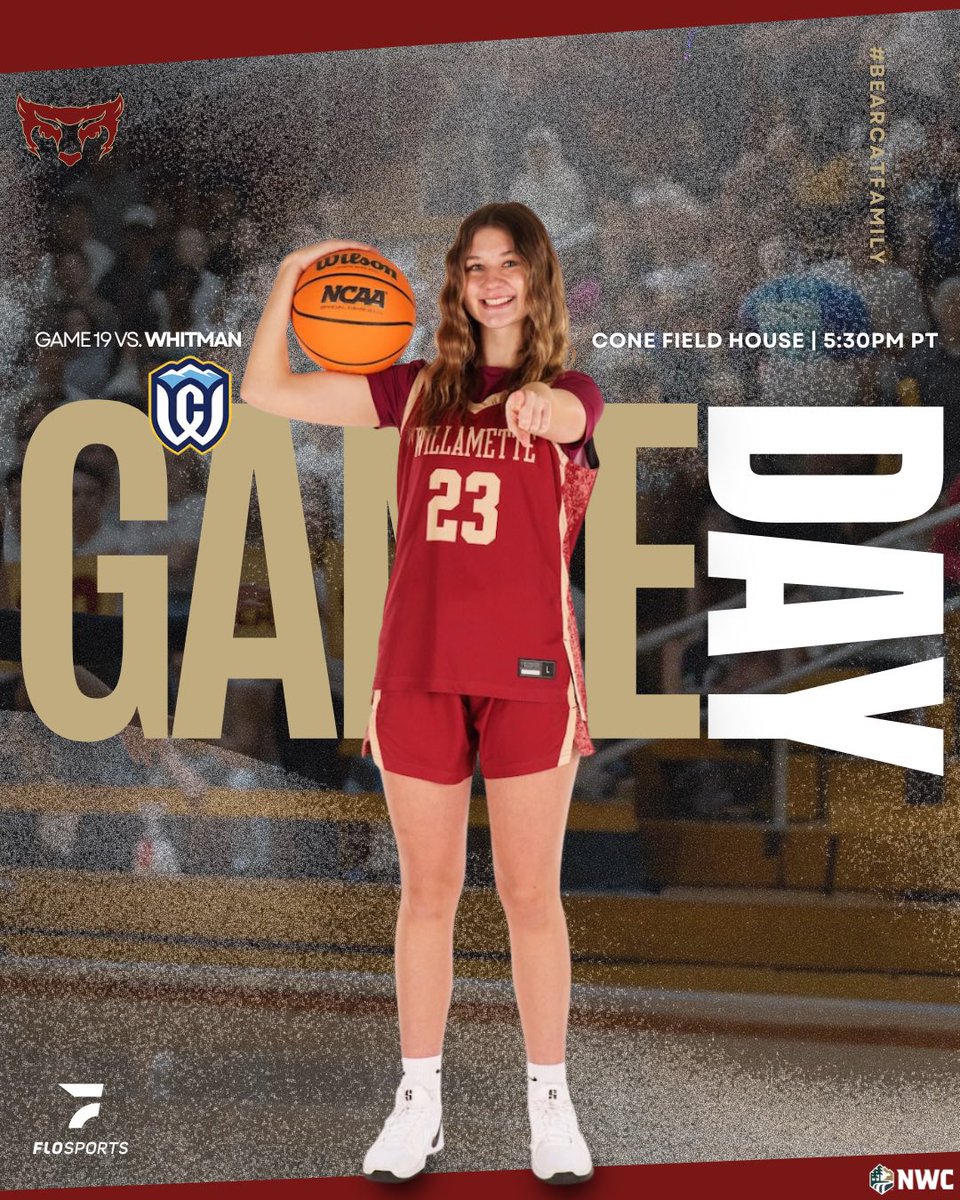 Let’s Get It! 💪🏼🏀🗑️

🆚 Whitman
⏰ 5:30PM PST
📍 Cone Field House

📺 FloCollege
📊 wubearcats.com/sports/wbkb/20…
