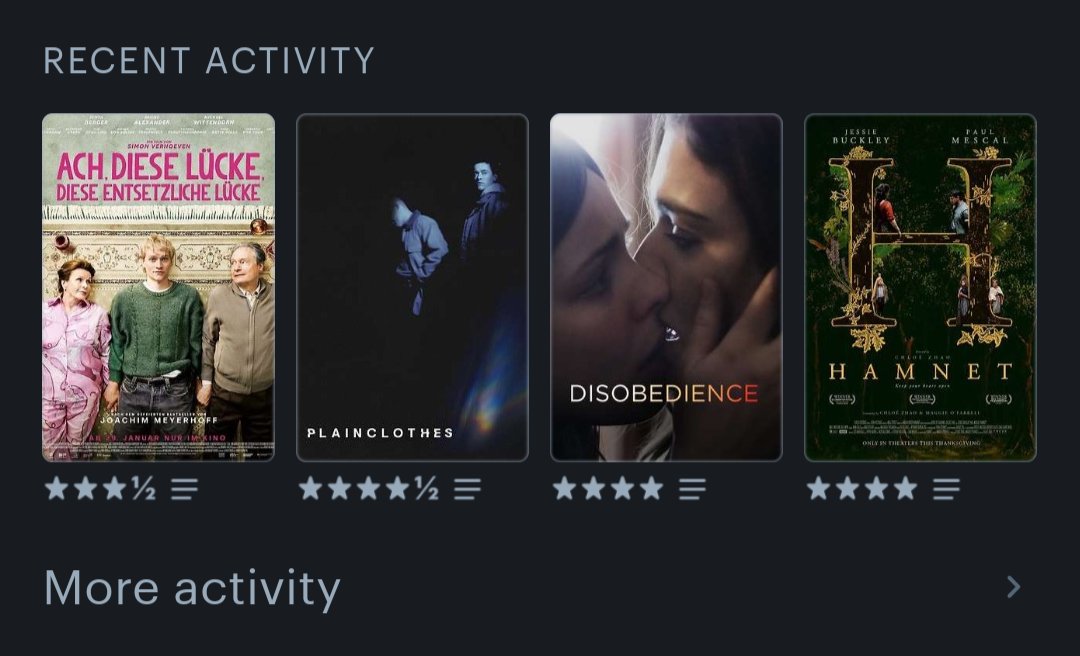 three of these were at the cinema 🤭🤭